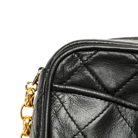 Pre-Loved Chanel CC Quilted Lambskin Tassel Camera Bag - Picture 9 of 12